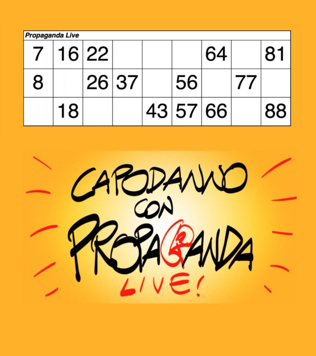 rin_diana's tweet photo. #propagandatombola #propagandalive 
mescolateeeeee https://t.co/NIe0fSQC4p