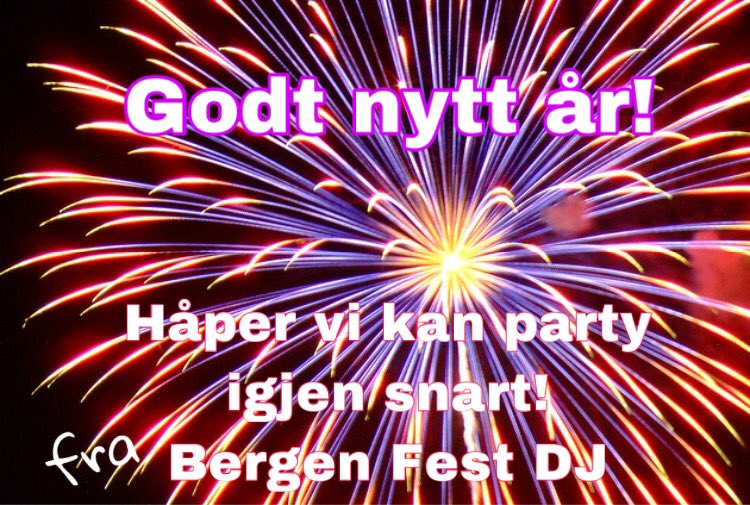 BergenDJ1's tweet photo. Godt nyttår alle sammen! 
🌟🥂😊🍾❤️🌅
#Bergen #fest #Nytaar #bergen2021 https://t.co/lGT2IVhF8B