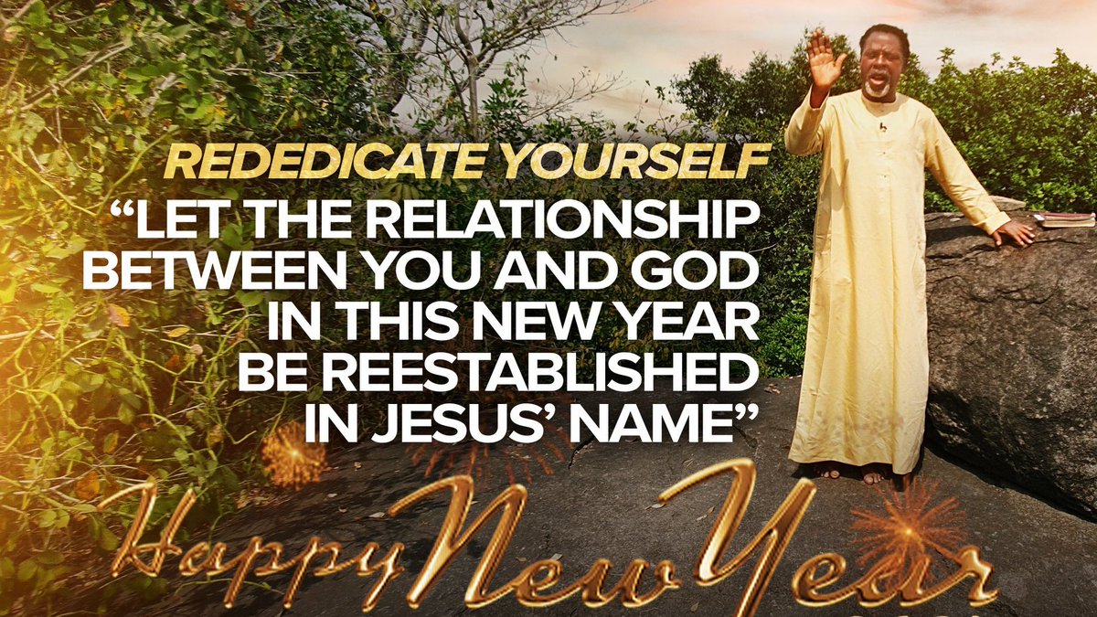 SCOANTBJoshua's tweet photo. “In this New Year 2021, rededicate yourself to God. Join me in prayer: Let there be relationship!!! Let the relationship between you and God in this New Year be reestablished, in the mighty name of Jesus Christ!” https://t.co/wmL7h6e2Us