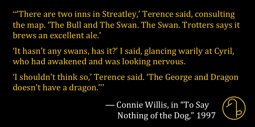 Happy Birthday American science fiction and fantasy writer Connie Willis (December 31, 1945- ) 
