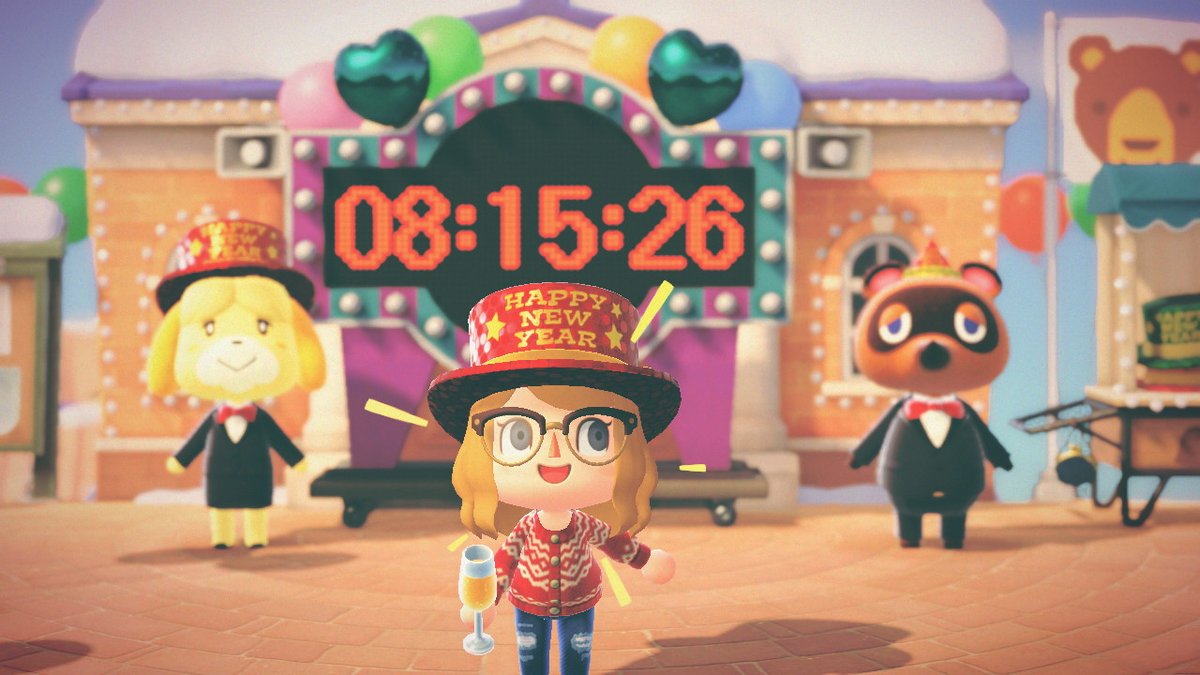 Happy New Year's Eve, frens! #AnimalCrossing #ACNH #NintendoSwitch