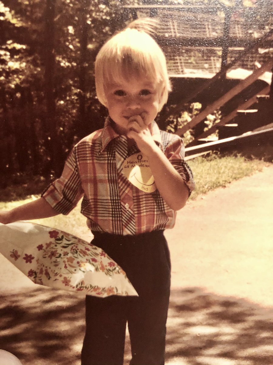 Natureconserve1's tweet photo. @HamillHimself when I was a little girl, I remember believing I was Luke Skywalker. Here I am with my boy’s haircut and outfit in Kindergarten trying to be you. https://t.co/kHNTFpBO1l