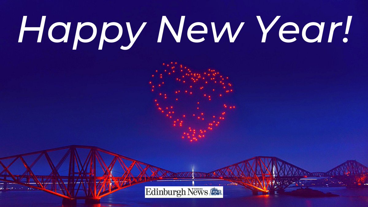 ❤️🎆HAPPY NEW YEAR!🎆❤️

From all of us at The Edinburgh Evening News.

We would like to thank all of our readers for your support this year, we couldn't have got through 2020 without you. 

#HappyNewYear 📸 <a href="/edhogmanay/">Edinburgh's Hogmanay</a>