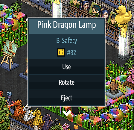 Habbillionaire's tweet photo. If this is how you've decided to implement "LTD numbers", its absolute trash and resolves nothing. The marketplace doesn't display the # of the specific LTD whatsoever and will lead to scams and non-marketability of LTDs throughout. We don't want it. #Habbo2020 #SaveHabbo @Habbo https://t.co/C4zGnSi1hb