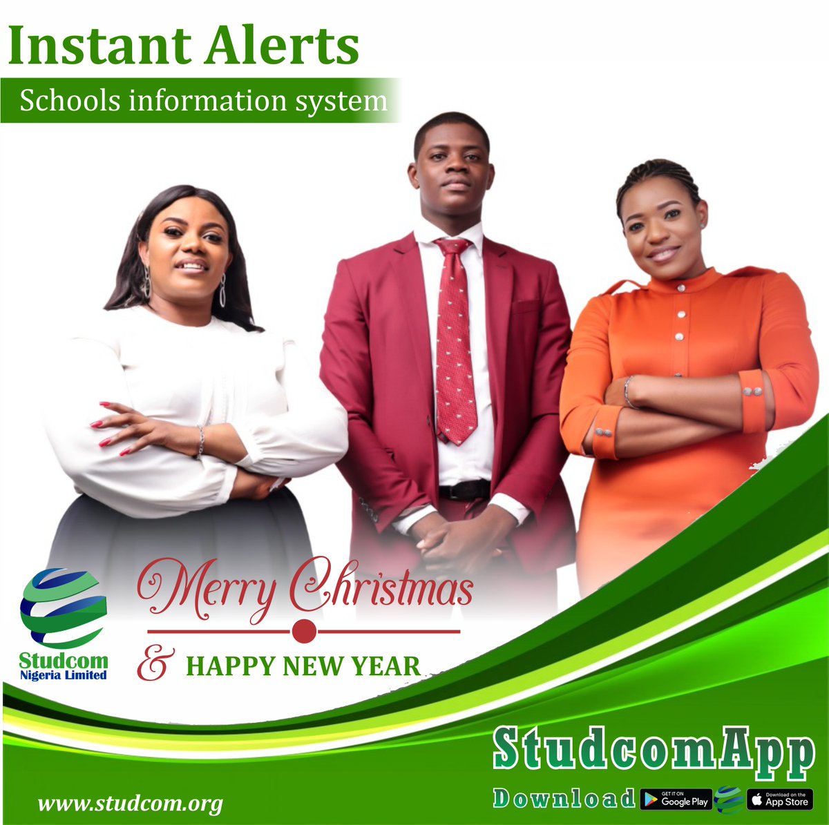StudcomL's tweet photo. Happy New Year from we all at Studcom Nigeria Limited
#studcomapp
#studcomapp
#teacher
#digitaldesign
#esterlinaintlschools
#teachers
#parent https://t.co/FvFm1v80D3