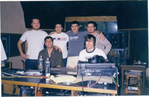 IvyFanPage's tweet photo. The band #Volován, #AndyChase and #AlejandroNRodríguez. 2001. https://t.co/ngnF751ep8