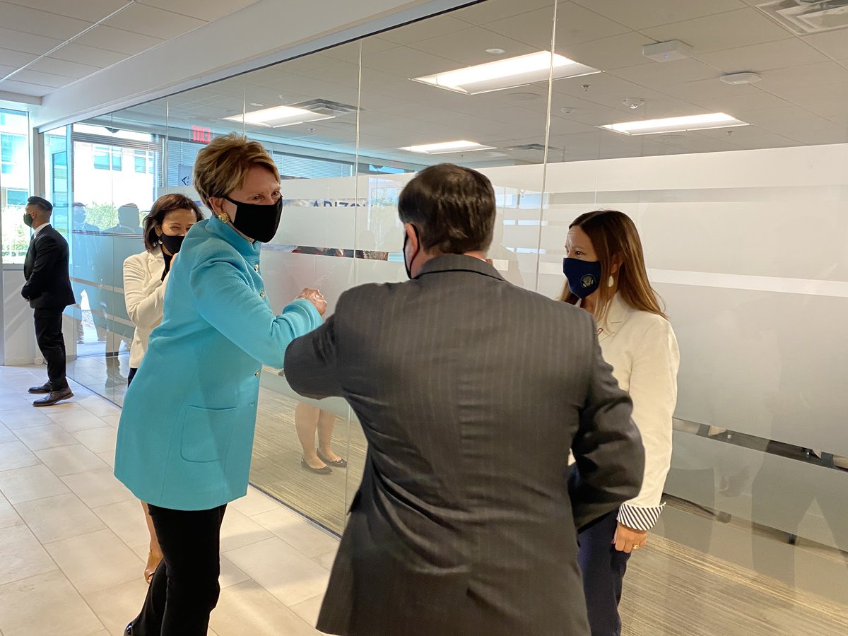 Secretary Barbara Barrett   @SecAFOfficial  @USAirForce 8/