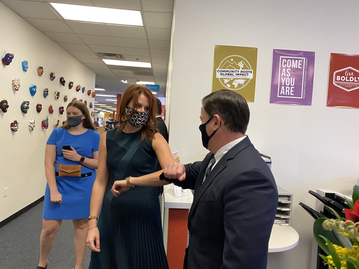 Trailblazers in education for both the state and the nation:  @GullyOfTheSun and  @BetsyDeVosED 9/