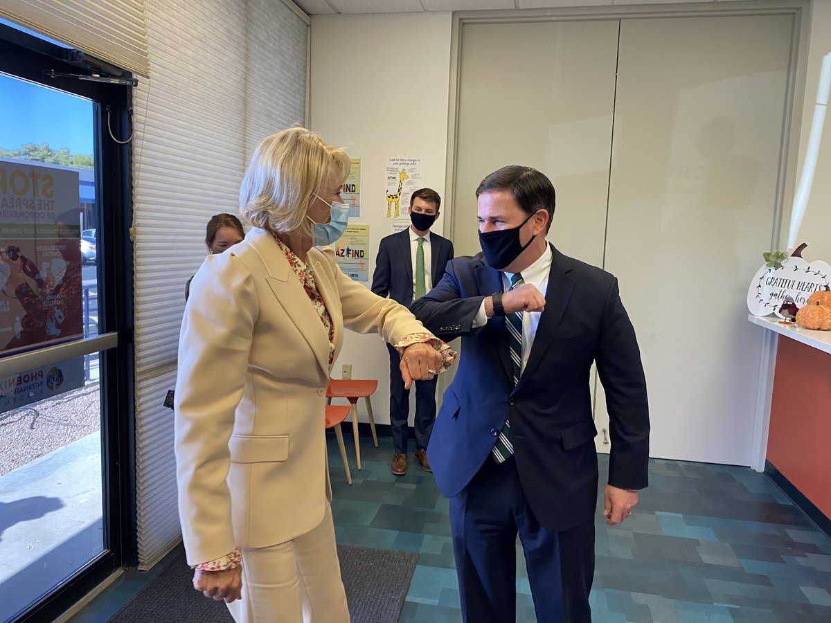 Trailblazers in education for both the state and the nation:  @GullyOfTheSun and  @BetsyDeVosED 9/