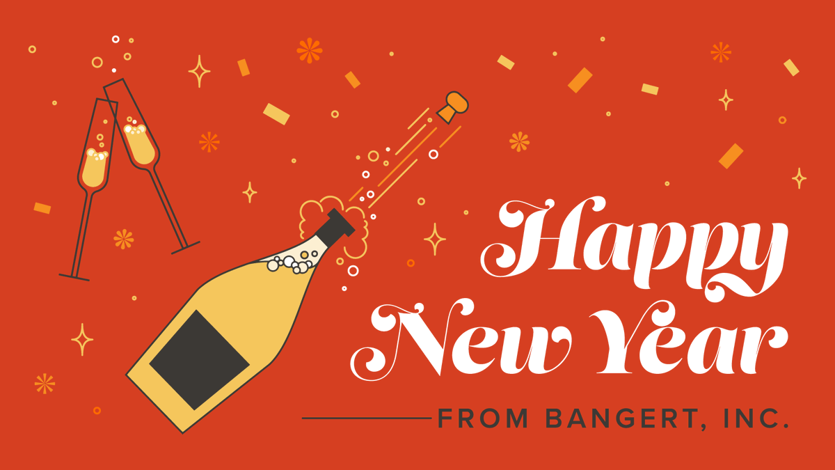 BangertInc's tweet photo. Happy New Year from Bangert! May 2021 be filled with new hope, new joy, and new beginnings.

#HappyNewYear #2021 #Bye2020 https://t.co/yZZMDzIreI