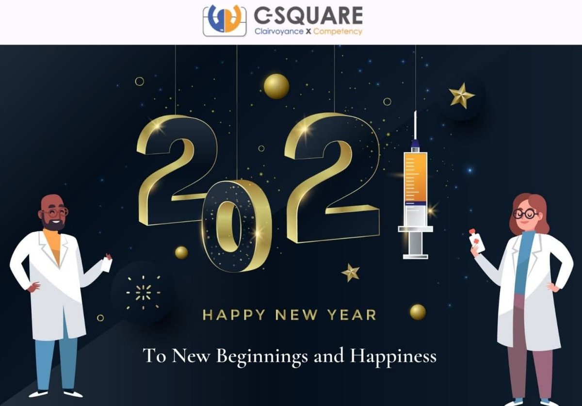C_SQUARE_INFO's tweet image. Wishing you all a Happy New Year with the hope that you all will have many blessings in the year to come.

#digital_pharmacy #connectedecosystem #CSquare #Happynewyear #localforvocal #JIO #staysafe #Hope