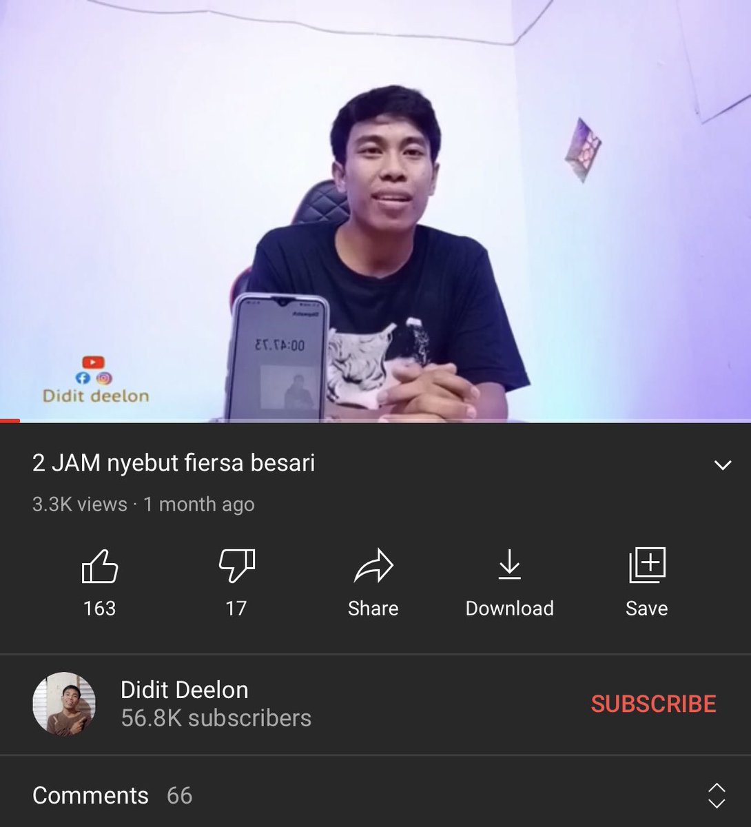 FiersaBesari's tweet image. Aku: Semoga tahun ini, bisa lebih banyak nonton hal-hal berfaedah
.
Rekomendasi Youtube: ....