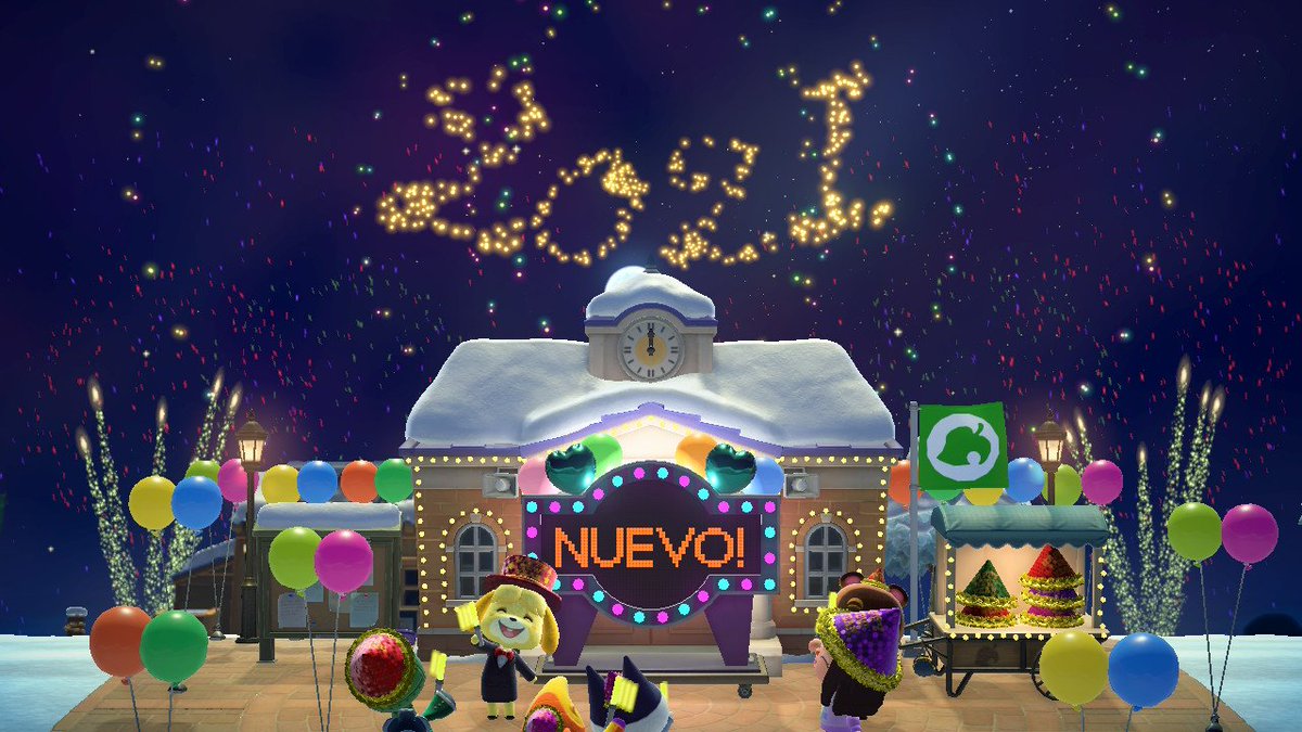 MaryCrossing02's tweet photo. ¡Feliz año nuevo #2021!

#AnimalCrossingNewHorizons 
#AnimalCrossingNewHorizions 
#dodocode #newleaf #newhorizons 
#animalcrossing #codigododo #pindodo #ACNH https://t.co/KZcwcabXoj
