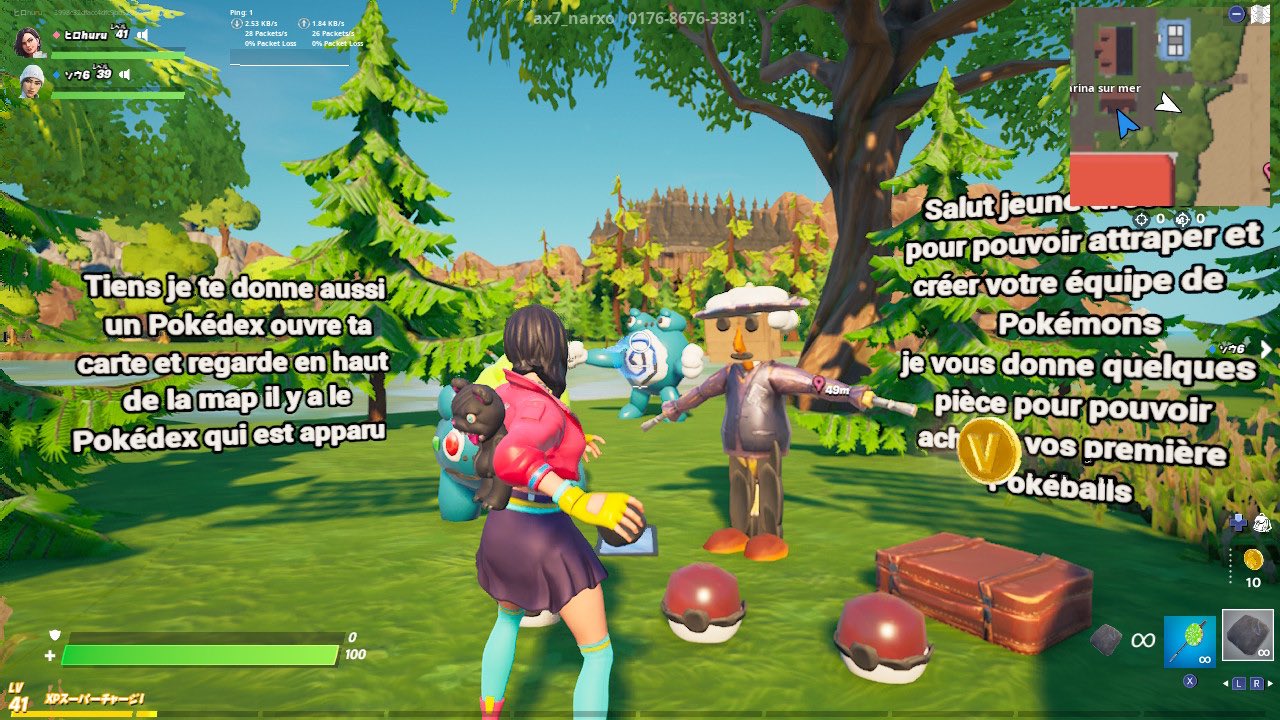 ヒロ Huru フォートナイトのポケモン クリエイティブ めっちゃ楽しかったw なんか石投げて実際にポケモン図鑑埋めてくやつ カビゴンが道塞いでてポケモンの笛見つけてどかすとか凝ってるw あと5匹の所で全然見つかんなくてやめちゃった フォートナイト