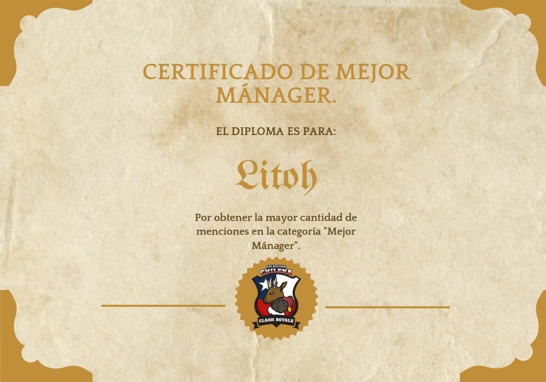 ¡Y el premio es para: <a href="/MigVicencio/">Miguel Vicencio</a>!🎉

Por obtener la mayor cantidad de votos en la categoría de: "Mejor Mánager"

¡Felicitaciones querido, sigue creciendo junto a nosotros! 🥳
#ComunidadCR2020🇨🇱.