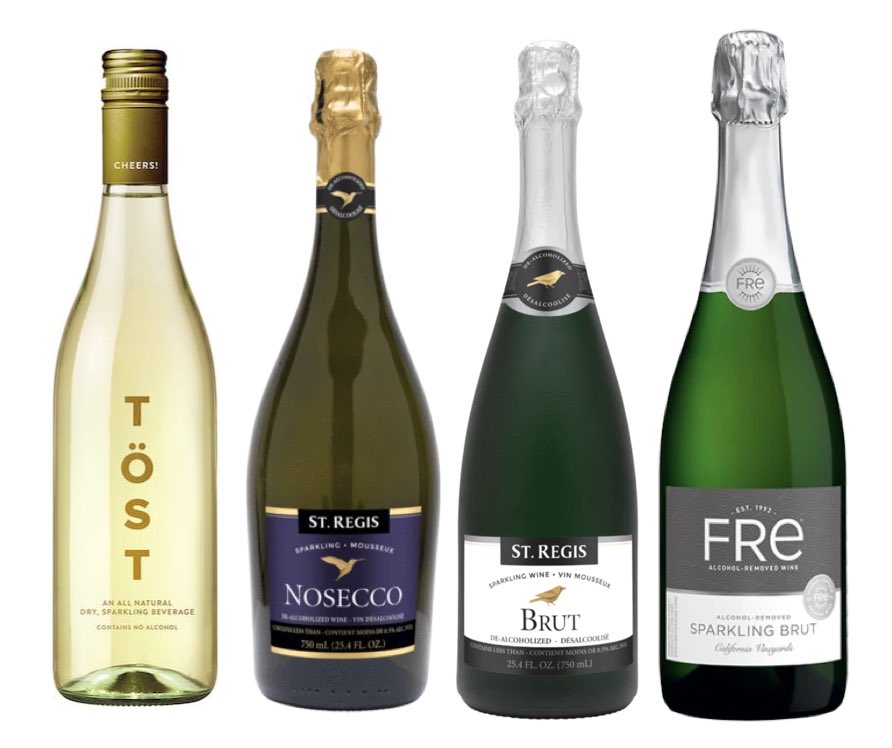 The Grüvi dry secco took over what would’ve been my top for accessible and flavorful bubbly this year - the TÖST white tea sparkling beverage (far left, used to find it at World Market, need to look elsewhere now). St. Regis & Sutter Home Fre were also good but not as dynamic