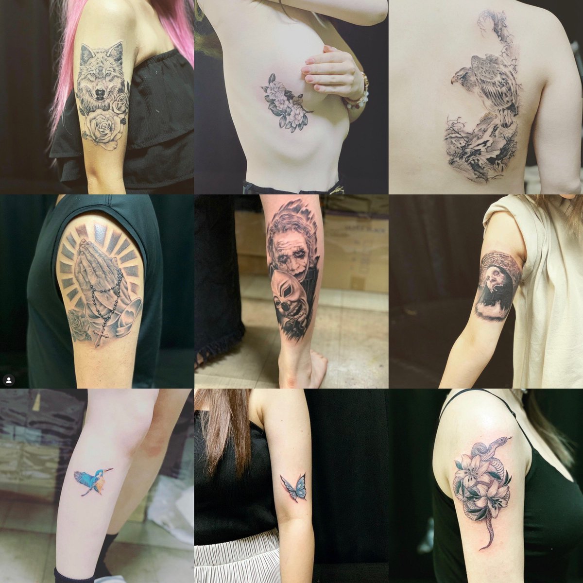 ファッションタトゥー