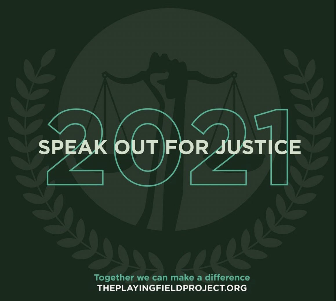 PlayingFldProj's tweet photo. 2020 may be coming to a close, but the fight for an equitable justice system is far from over. Help us carry our work into 2021. Donate at https://t.co/ZMrKr8Q0UL https://t.co/aAhiITu3Wu