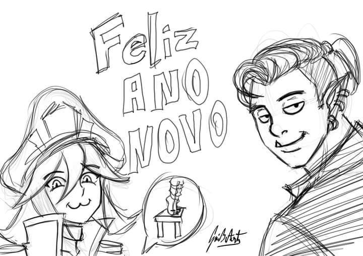 hat_bow's tweet photo. O Hat and bow deseja um feliz ano novo e um prospero 2021.
.
.
.
#felizanonovo2021 #felizanonovo #hatandbow #desenho #viridi #mia #HappyNewYear2021 #mangabr #mangaart https://t.co/2QlVJ5jp9x
