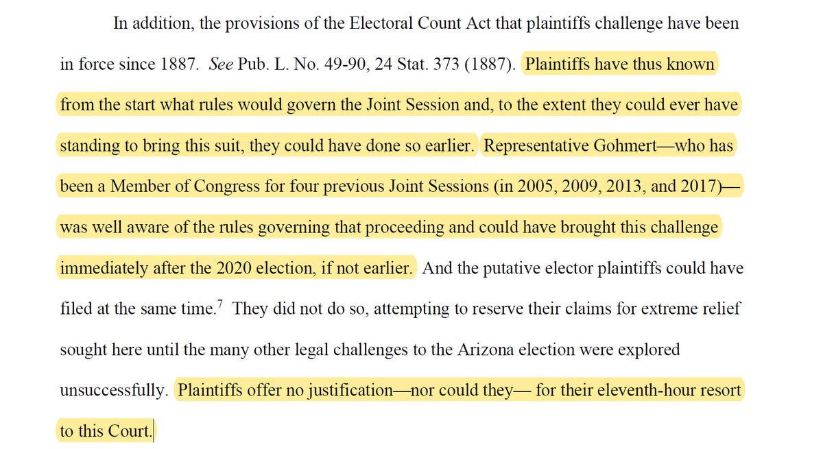 Seriously, the more last-ditch the suits get, the more obviously last-ditch they become. Courts don't favor case after case, especially when each is just a bit nuttier than the last.