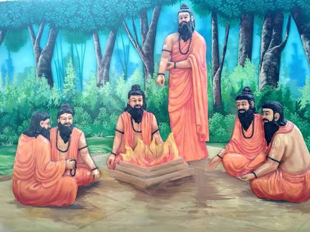 Once, Rishi Kashyap performed a yagna and invited all the Devas and Rishis to help him. Indra brought a whole mountain of trees for firewood. The Valakhilyas were hardly able to lift anything but leaves. Even when they were moving leaves, they fell into rain water puddles.