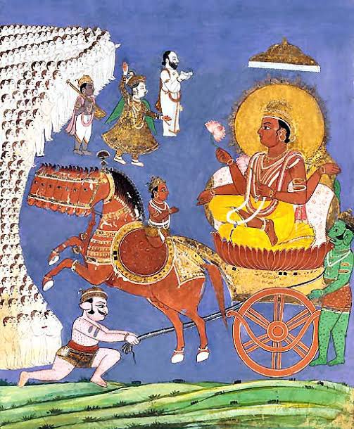 WHO ARE VALAKHILYAS?Valakhilyas are 60000 Rishis who are thumb-sized. They were born to Kratu and Kriya. Rig Veda says that they sprang from the hairs of Brahma. They move in front of Surya dev’s chariot as Sun moves daily andshine like brilliant lights due to severe tapasya.