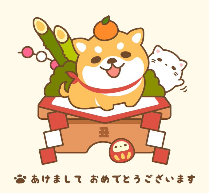 正月のtwitterイラスト作品