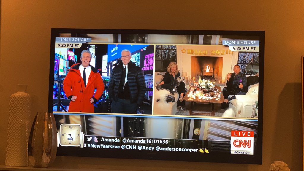 jamiedsewell's tweet photo. Anyone else thinking @Andy really needs to get laid? So many sexual innuendos rolling out on this #CNNNYE broadcast 🤣🤦‍♀️ https://t.co/yMzBJj5IVC