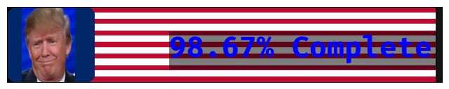 PrezOutOfOffice's tweet photo. @realDonaldTrump Donald J. Trump will be out of office in 19 days, 9 hours, 25 minutes and 34 seconds https://t.co/4DnIaOFeLJ