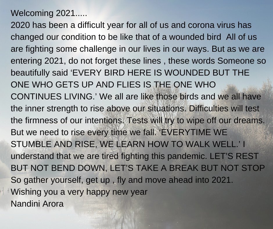 #Hello2021 #HappyNewYear2021 #goodmorning #FridayMotivation