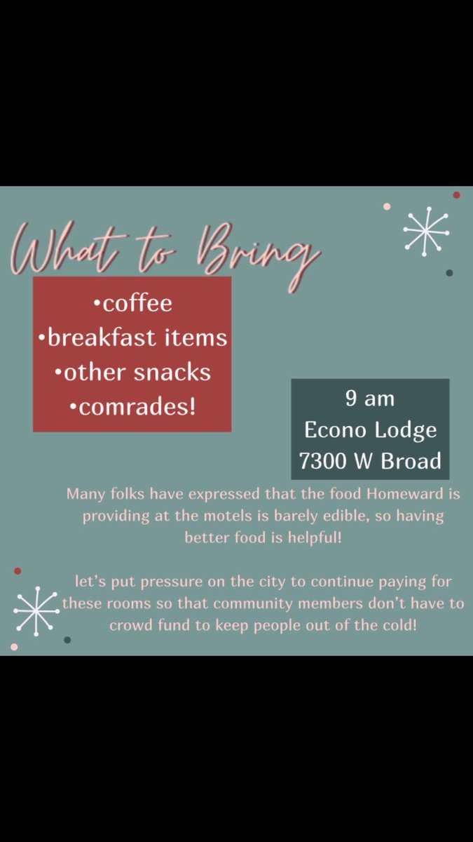 Many folks have a place to sleep tonight because of yall, but We need to make sure these folks have a place to sleep beyond tonight. Housing is a right and people shouldn’t have to wonder every day if they’ll have a bed for the night. Join us tomorrow
