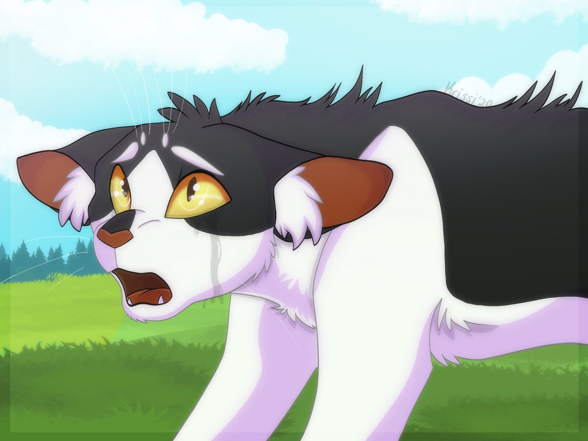 I feel bad about my art so I'm going to show you guys a thread of all the  #warriorcats art I did this year.I've never drawn cats before this so honestly? I'm kind of proud of the progress I've done with them.