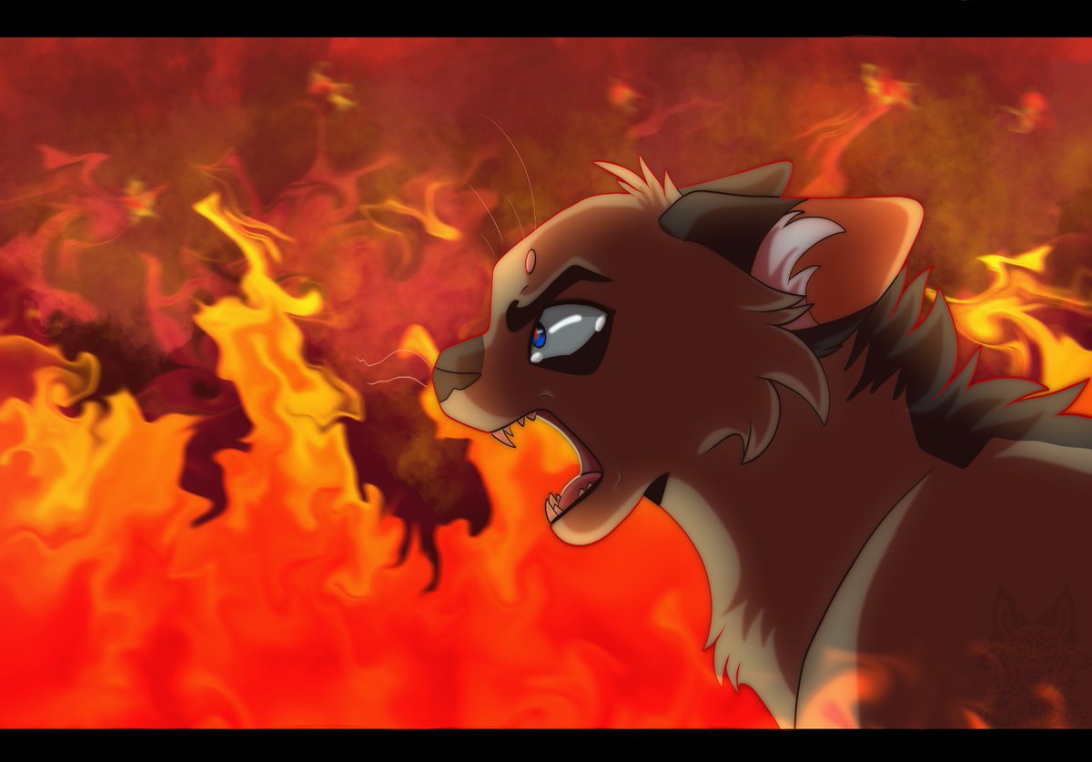 I feel bad about my art so I'm going to show you guys a thread of all the  #warriorcats art I did this year.I've never drawn cats before this so honestly? I'm kind of proud of the progress I've done with them.