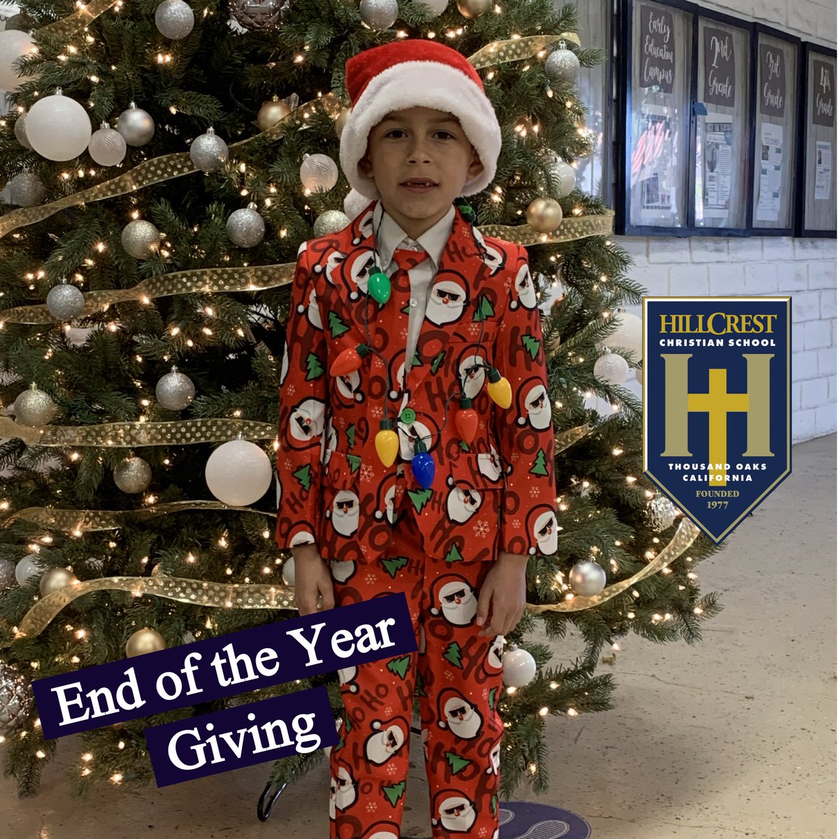 Christmas may be over but there’s still time for giving. Donate at hillcrestcs.org or contact the Director of Development, Misty Ochoa @ 805-497-7501 ex 1006. @hillcrestchristianpreschool