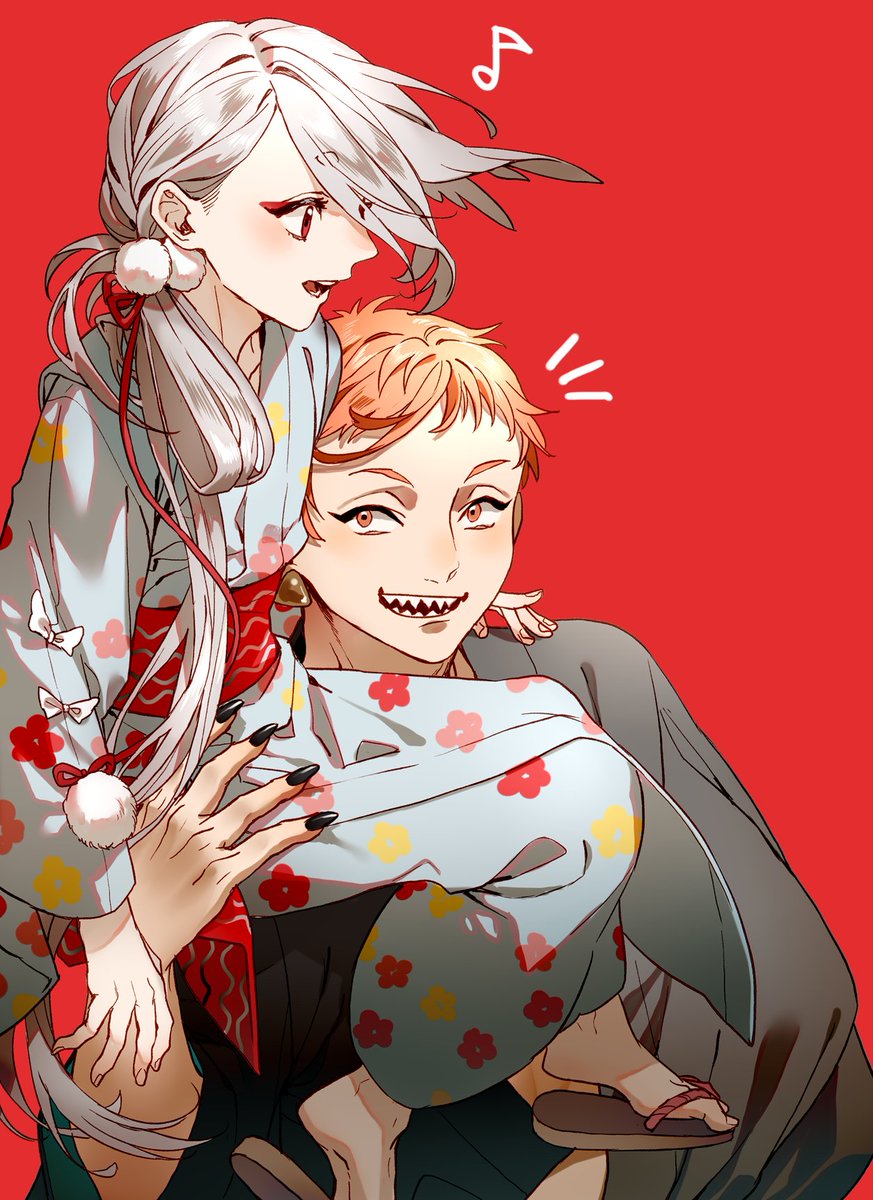 刀剣乱舞 今剣と岩融 うりょこのイラスト 刀剣乱舞 今剣と岩融 うりょこのイラスト