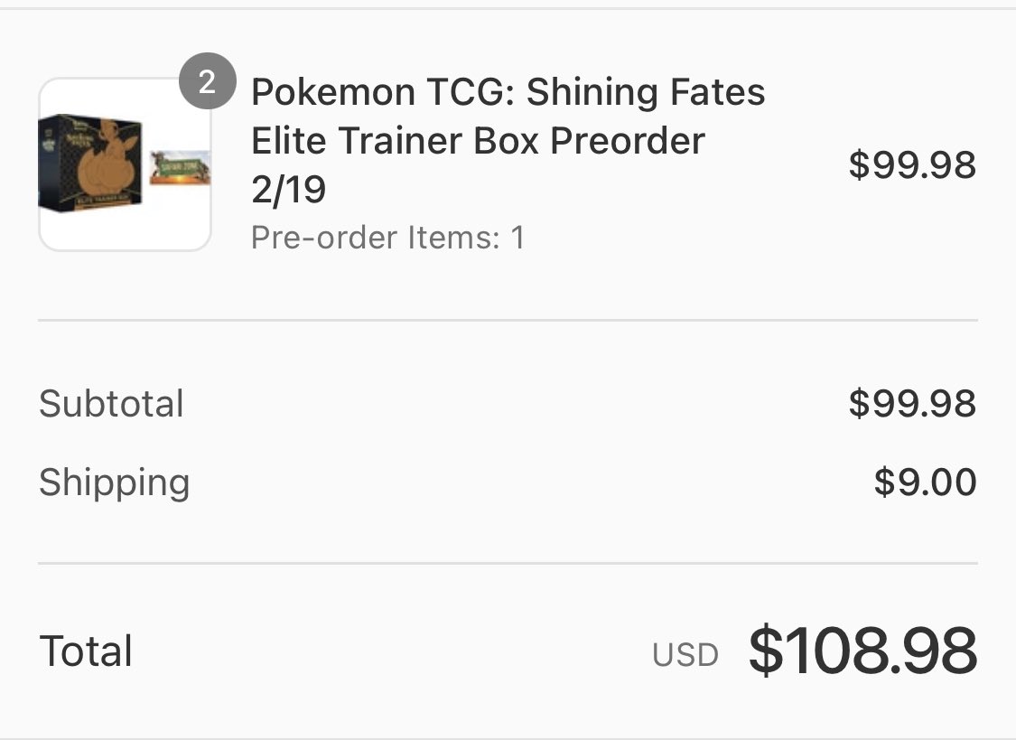 Putter's tweet image. Imagine starting 2021 and not hitting Shining Fates ETBs....

Us at @pokeMRKT can’t relate 

Happy New Years everyone 🎉🎊
