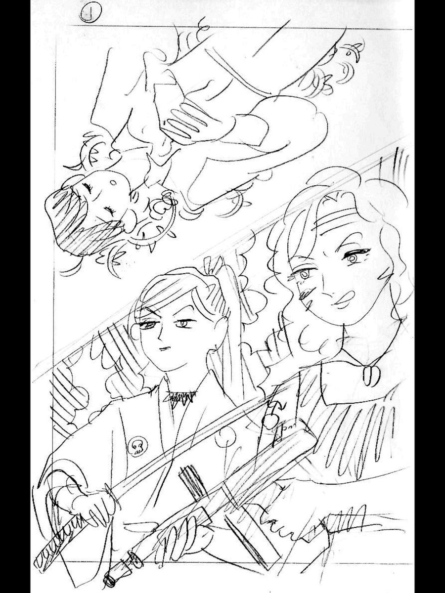 原稿全部アナログで描いてます。
連載開始前は効率化のためにデジタルにした方がいいかな?とデジタル移行しようとしてたんですが、アナログ作画で原稿作るのが楽しすぎて今に至る
原稿の印刷されない部分に落書きをたくさんしている? 