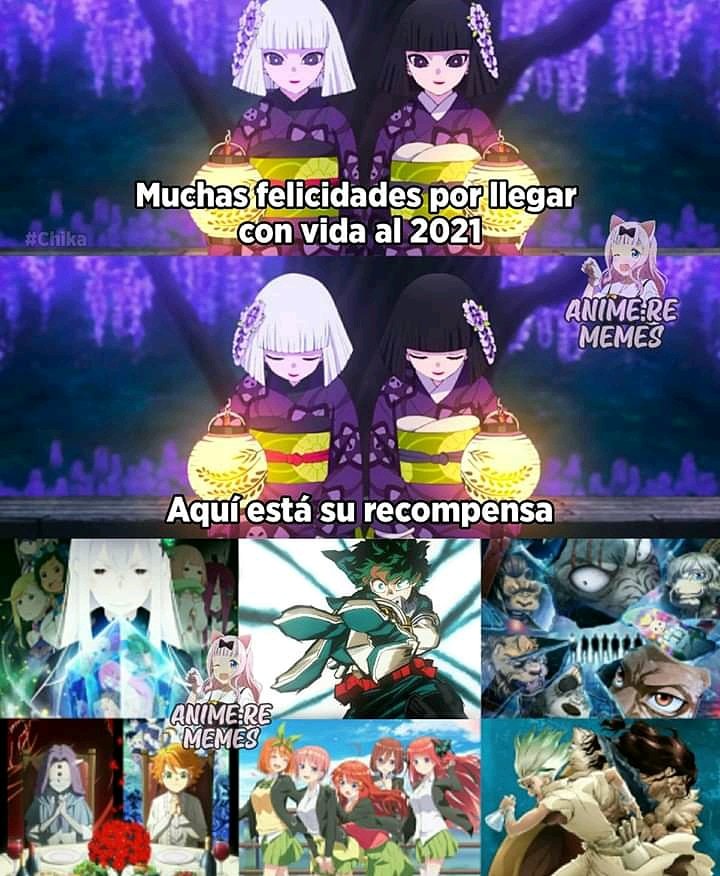 Mejores memes de anime en español 2021