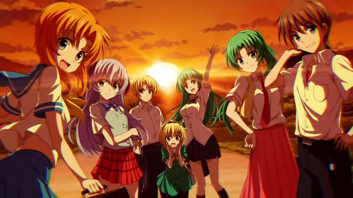 4- Higurashi no Naku Koro ni, how I couldn't talk about this. I love it in so many points, while straight up disliking others. Minagoroshi is probably one of my favorite story ever but sadly the whole work have so many problems in some aspect for me, I played pretty much