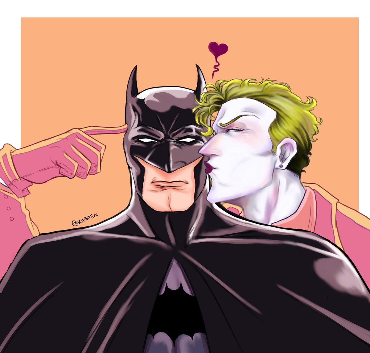 Kisses en el ass UwU #HappyNewYear2021 #batjokes #Batman #Joker #FANART #dc...