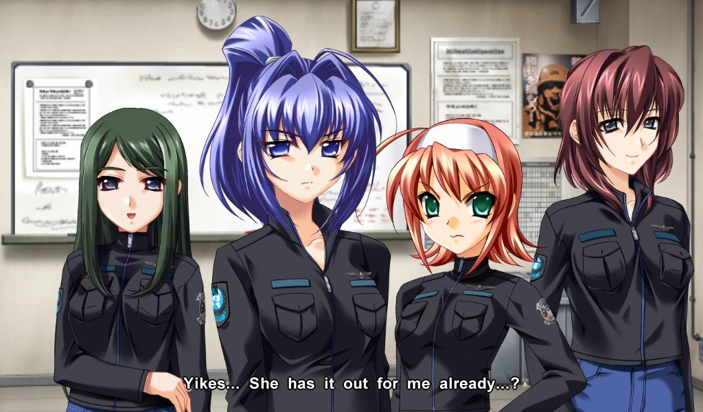 the fact the rUGP engine could deliver so much this much years before Mahoyo is just so good and now Age are just flexing on use in their most recent VNs. Like I said also earlier. Muv Luv Alternative suffer a lot in the pacing for my tastes, specially before chapter 6 and