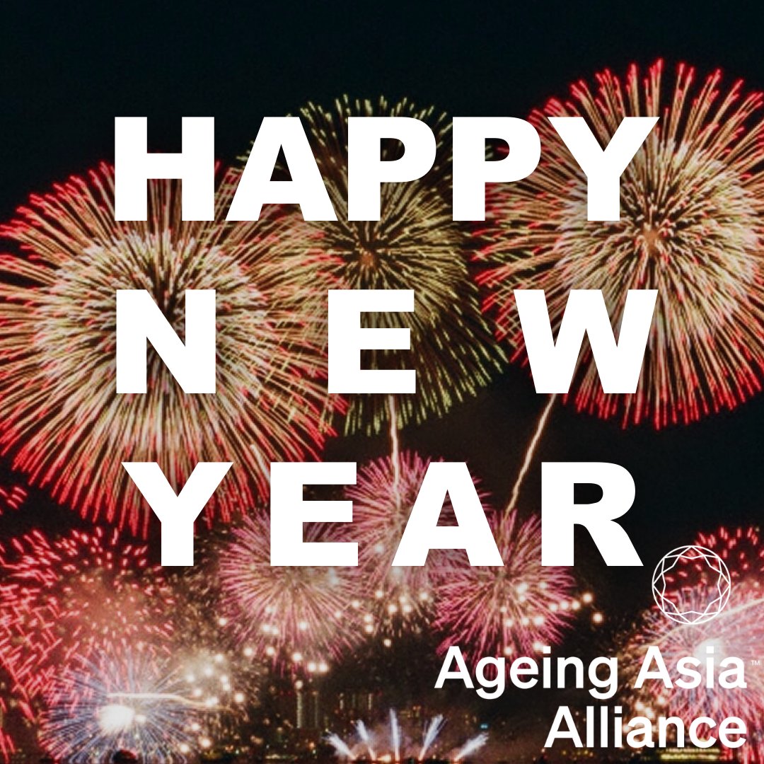 Happy New Year!! We'd like to wish everyone a very happy start to 2021, and hope that you rung in the new year in style! There's plenty more to come from us in the new year, so keep an eye out for what the new year will bring! 

#happynewyear #ageingasia #AGEofcollaboration