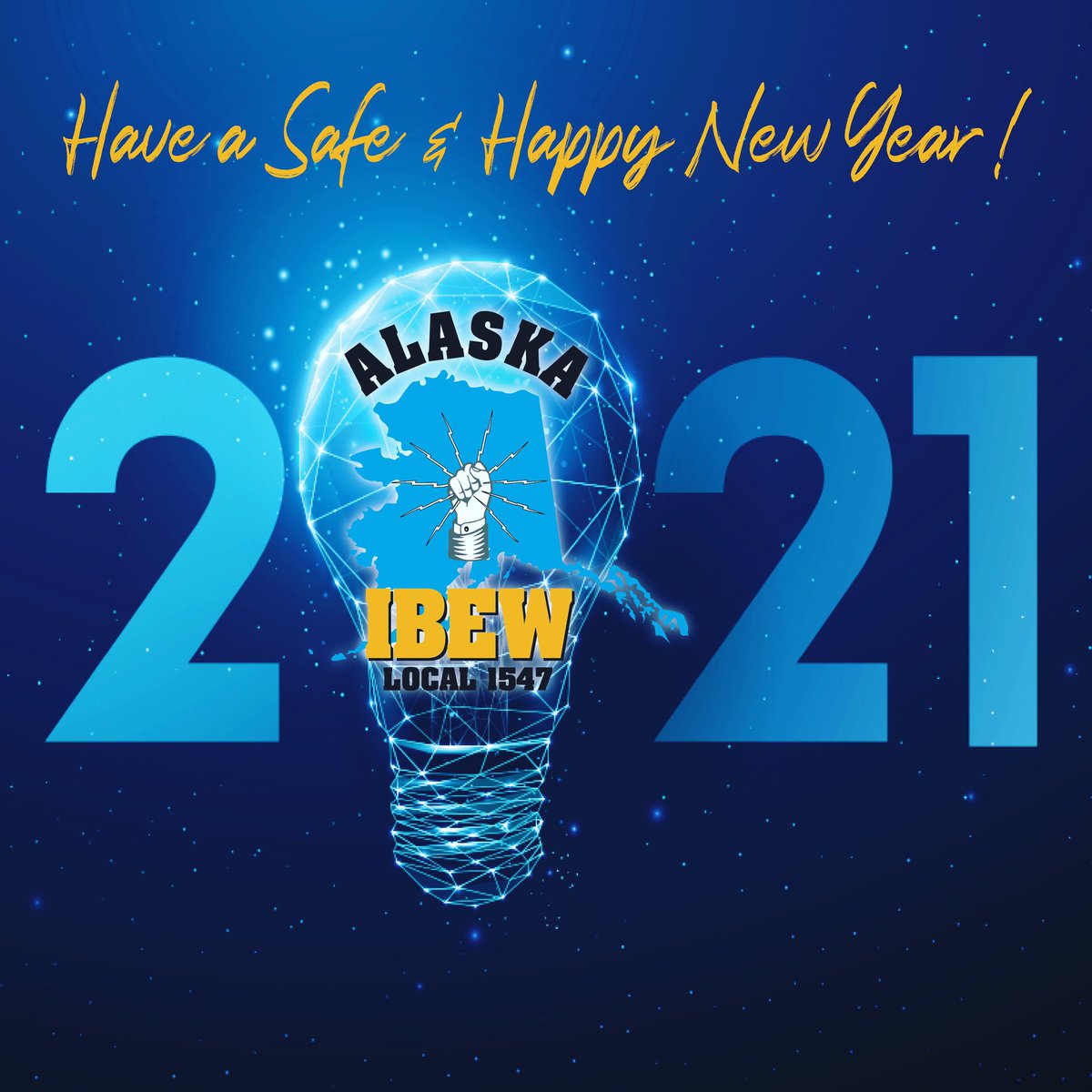 IBEW1547's tweet image. Happy New Year from the officers, staff and members of IBEW Local 1547! #ibew1547