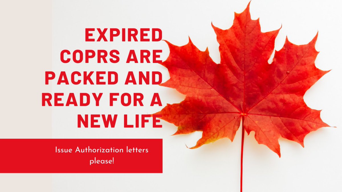 <a href="/CanadainIndia/">Canada in India</a> Help #expiredCOPRs have a happy new year. I have been waiting for 10 months for an authorisation letter. I did new medicals on 4th Dec. Haven't heard back anything since. Why this apathy?? End our wait. Issue Authorizations. <a href="/nadirypatel/">Nadir Patel</a> <a href="/CitImmCanada/">IRCC</a> <a href="/RaquelDancho/">Raquel Dancho</a> <a href="/JennyKwanBC/">Jenny Kwan</a>