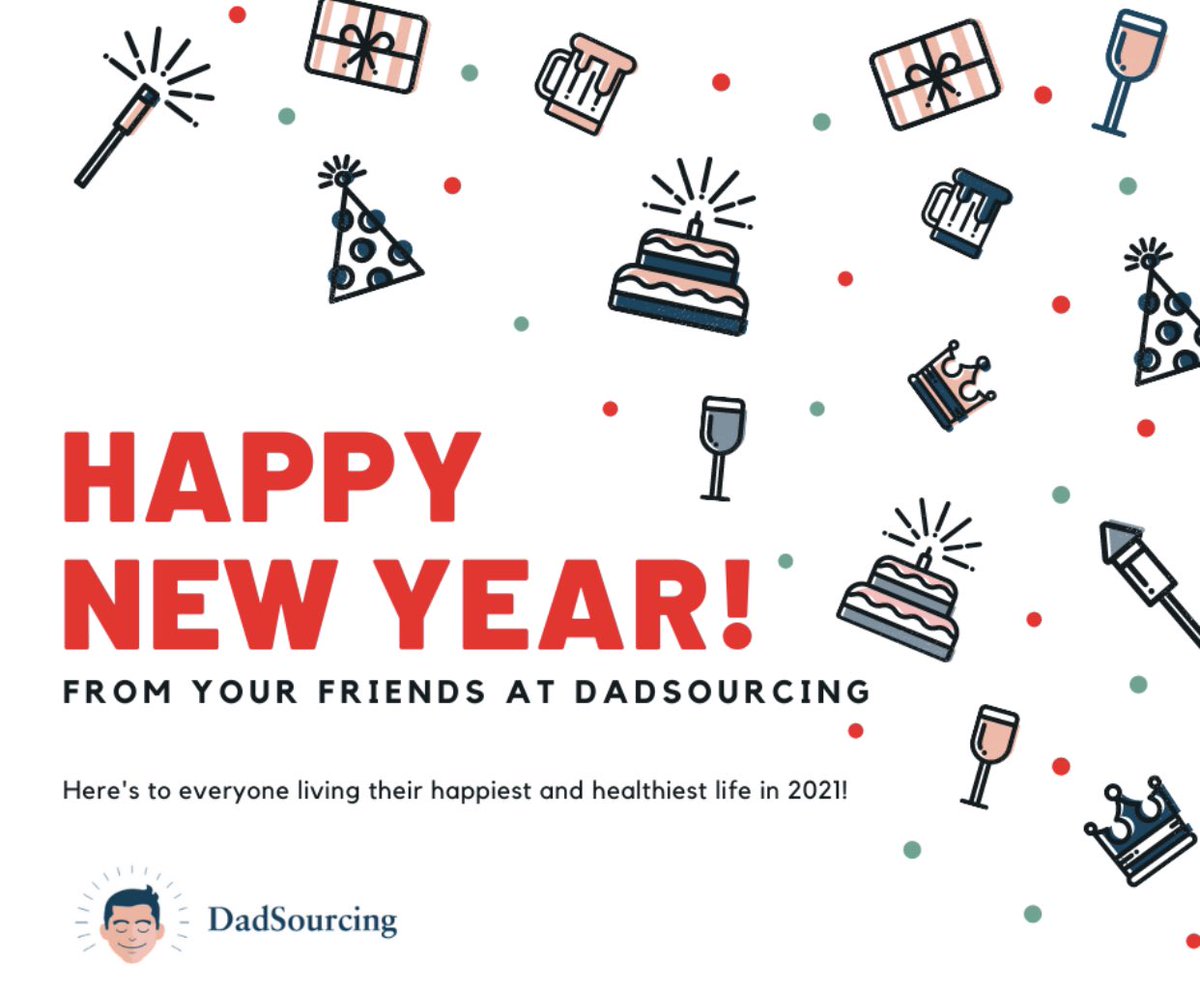 DadSourcing's tweet photo. Happy new year, friends! 

Wishing everyone a healthy and happy 2021. 

#HAPPYNEWYEAR #GoodBye2020 #Hello2021 https://t.co/KWX0mgDD8c