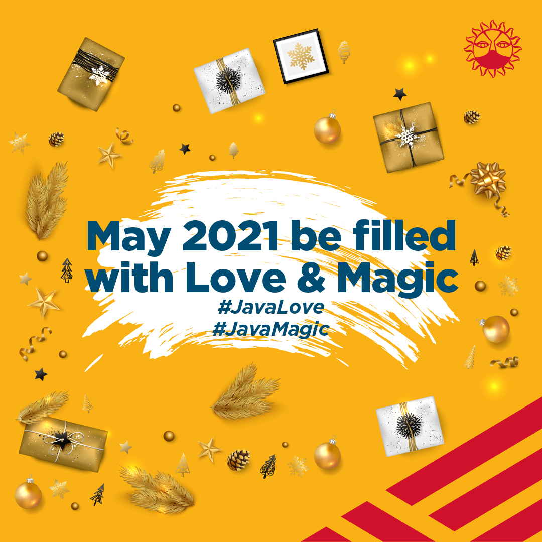 javahouseafrica's tweet image. May the new year bring you and your family the taste of love, success and beautiful memories. We are proud to have served you in the past year and can’t wait to have you again in 2021. #JavaLove #JavaMagic #Happy2021