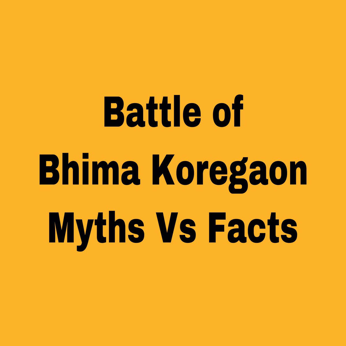  #Thread: Battle of  #BhimaKoregaon.The slant history writing of Marxist historians have defiled Indian History.The Battle of Koregaon is still used by Leftists to spread their vicious propaganda.It is of utmost importance that the lies associated with this are busted.1/7