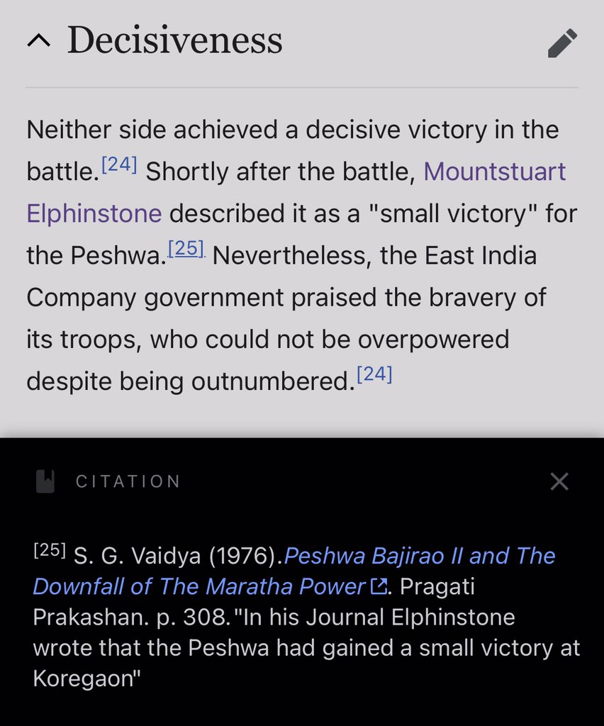 Myth 2: The British won this war.Battle of Bhima Koregaon was a Maratha Victory.Mountstuart Elphinstone, a famous Scottish Historian, who visited the battlefield immediately after the battle, himself said this.3/7