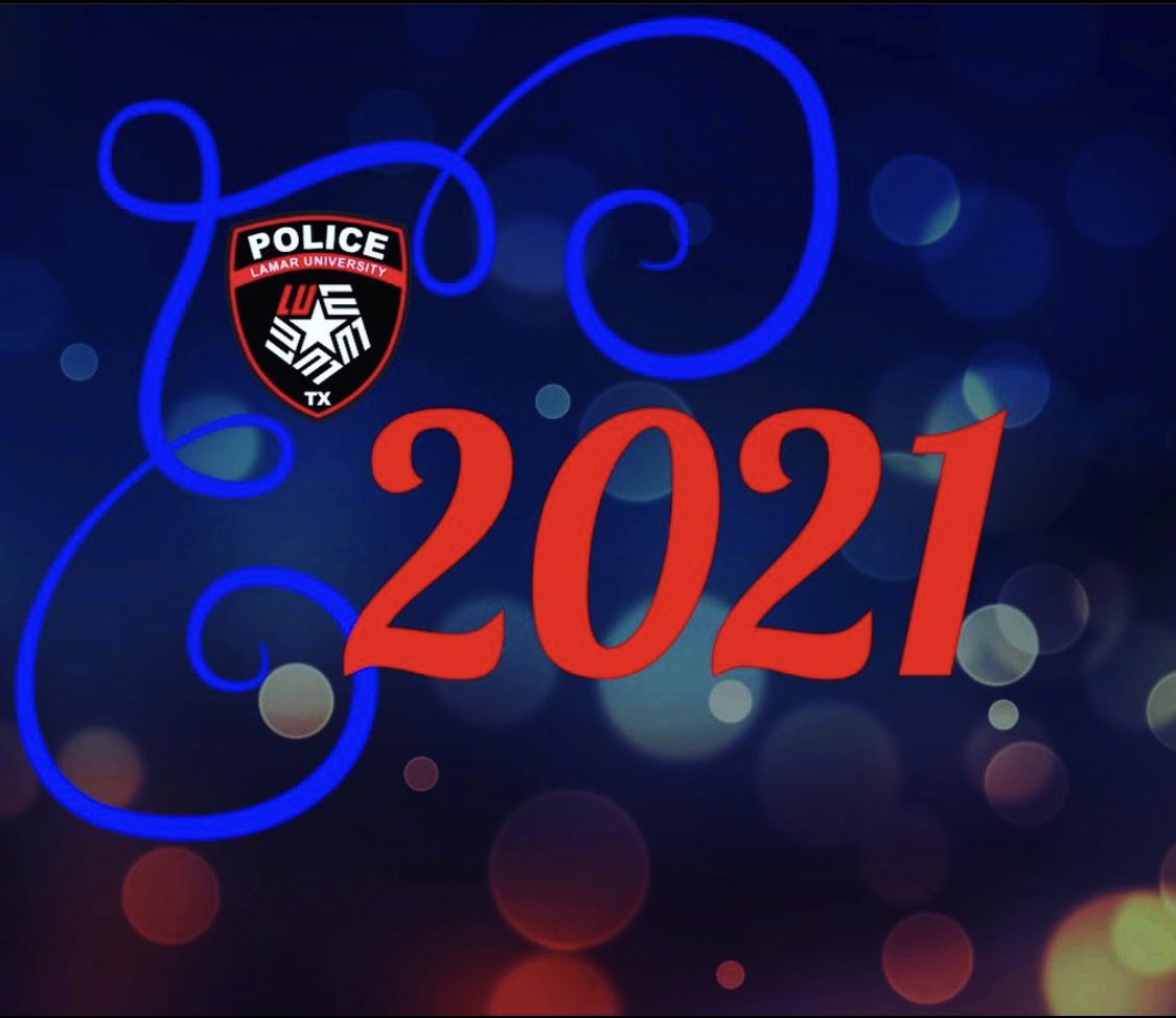LamarPD's tweet image. LUPD would like to wish everyone a very Happy New Year!