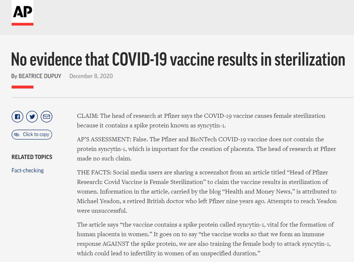 Not linking articles because the priestly class at twitter keeps marking them as spam. But you can make the connection yourself. The scientific method was not in play at any time during the development of this v*ccine, because an inconvenient finding would be ideologically wrong